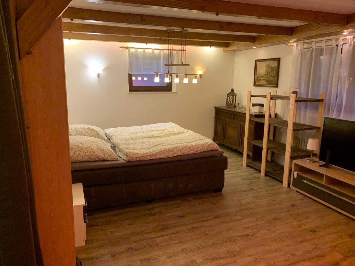 Ferienwohnung "Am Mittag" ไบลค์อาค ภายนอก รูปภาพ