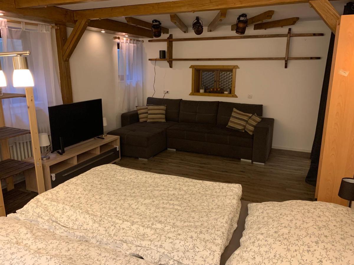 Ferienwohnung "Am Mittag" ไบลค์อาค ภายนอก รูปภาพ
