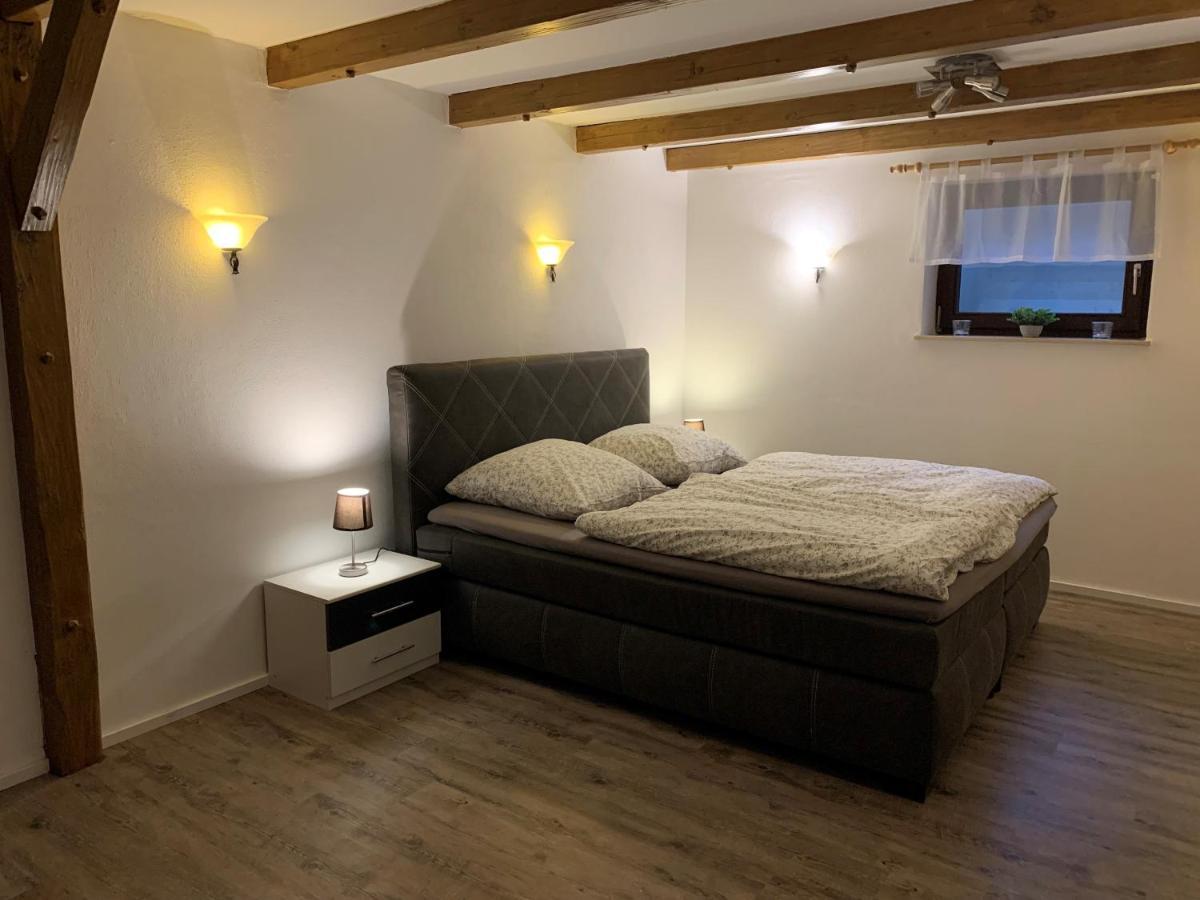 Ferienwohnung "Am Mittag" ไบลค์อาค ภายนอก รูปภาพ